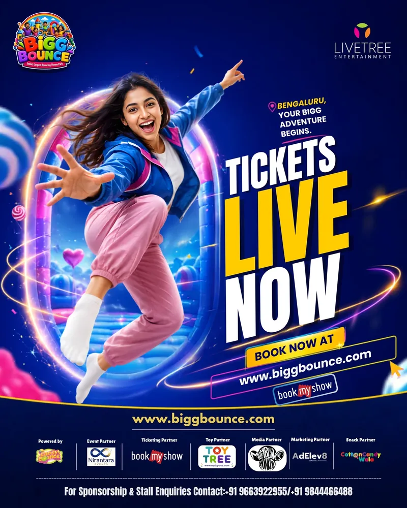 Bigg Bounce Tickets Live Now